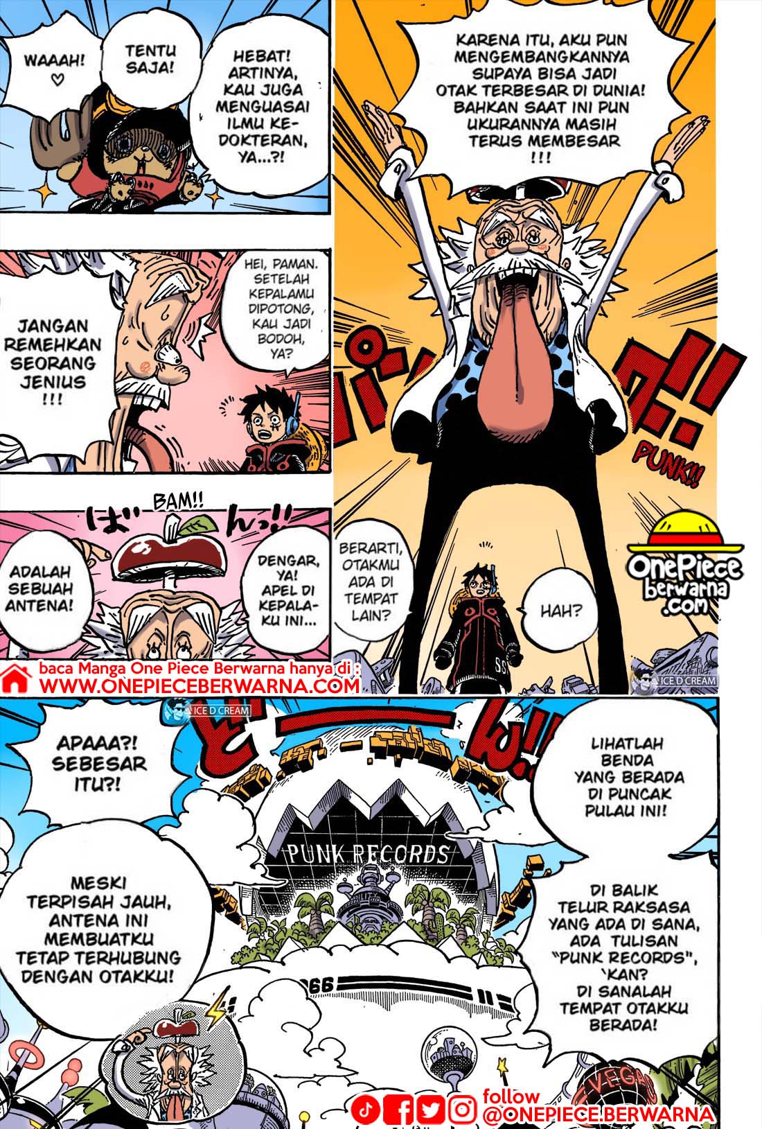 Baca manga komik One Piece Berwarna Bahasa Indonesia HD Chapter 1067